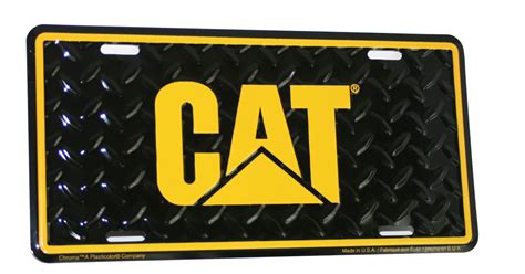 Lorne Grabher's licence plate was revoked by. . Caterpillar license plate